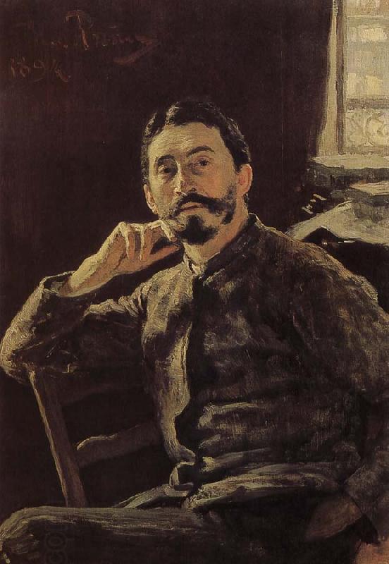 Ilia Efimovich Repin Self-portrait oil painting picture